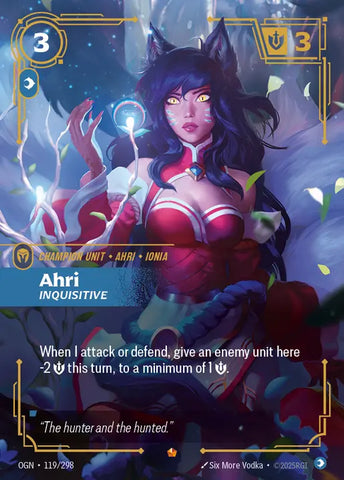 Ahri Inquisitive [OGN-119]