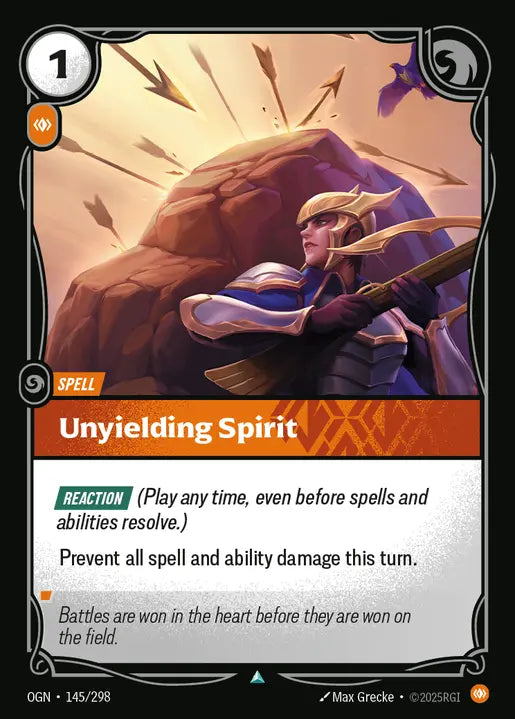Unyielding Spirit [OGN-145]