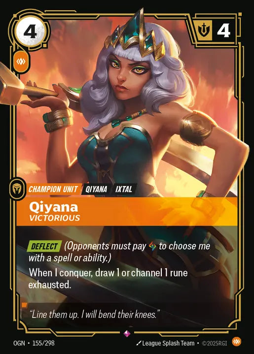 Qiyana Victorious [OGN-155]