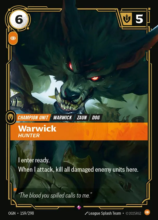 Warwick Hunter [OGN-159]