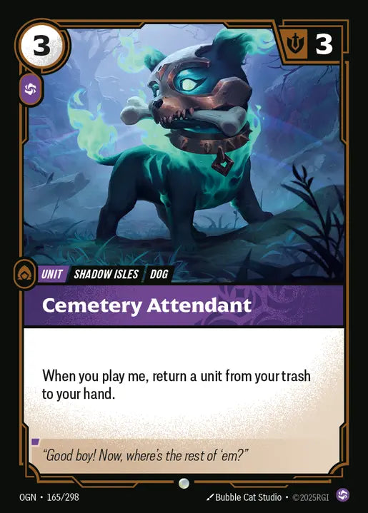 Cemetery Attendant [OGN-165]