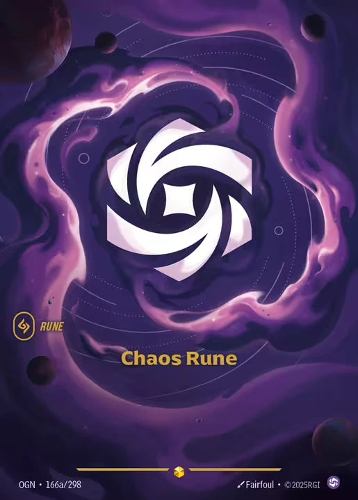 Chaos Rune [OGN-166a] (Alt Art)