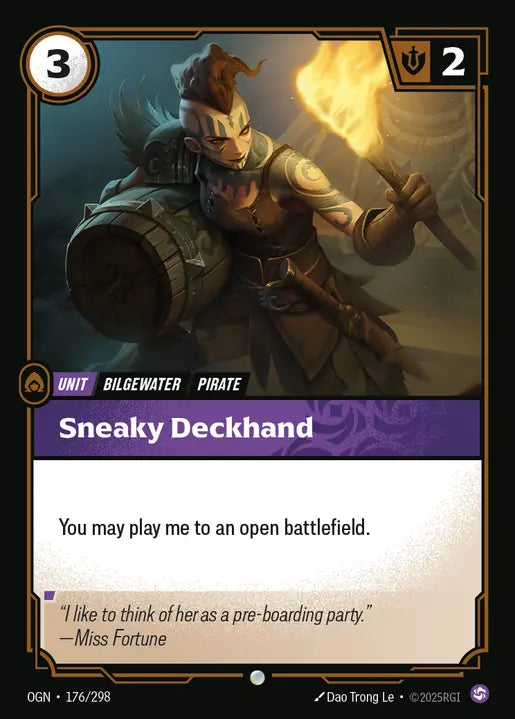 Sneaky Deckhand [OGN-176]
