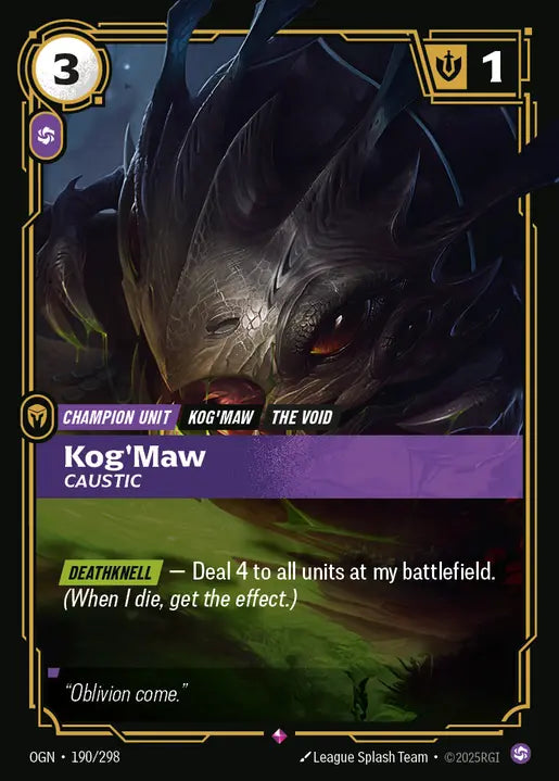 Kog'Maw Caustic [OGN-190]