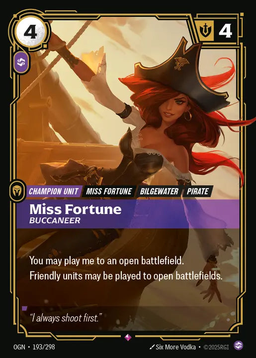 Miss Fortune Buccaneer [OGN-193]