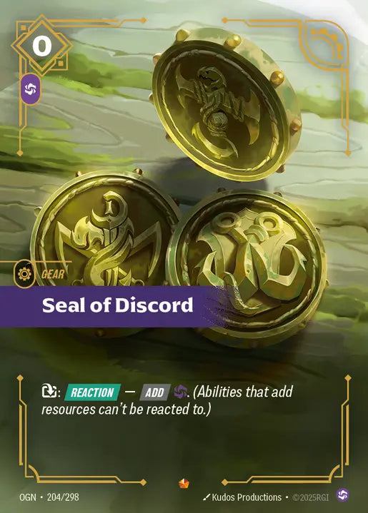 Seal of Discord [OGN-204]