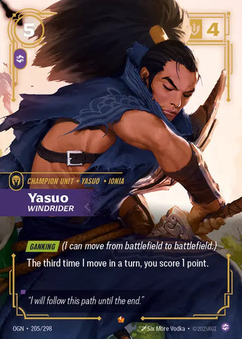 Yasuo Windrider [OGN-205]