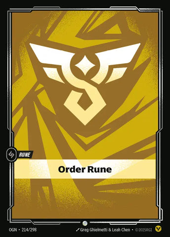 Order Rune [OGN-214]