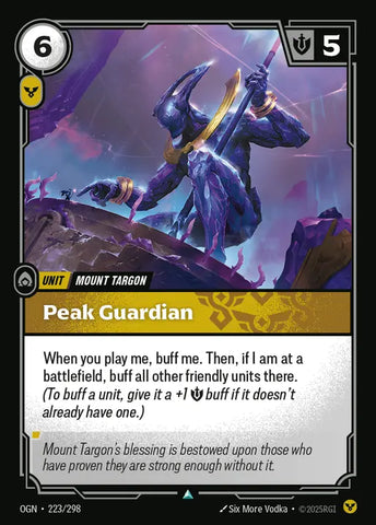 Peak Guardian [OGN-223]