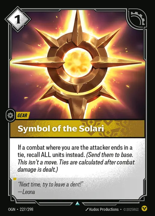 Symbol of the Solari [OGN-227]