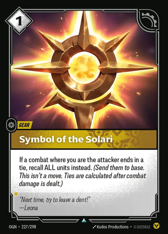 Symbol of the Solari [OGN-227]