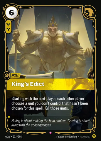 King's Edict [OGN-237]