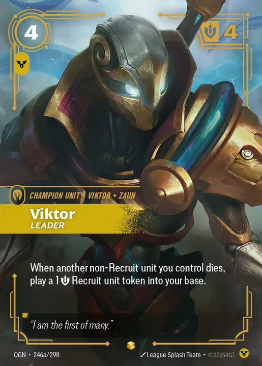Viktor Leader [OGN-246a] (Alt Art)