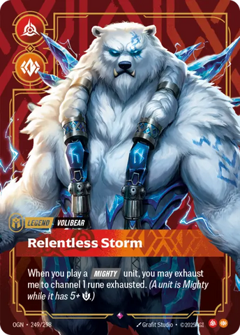 Volibear Relentless Storm [OGN-249]
