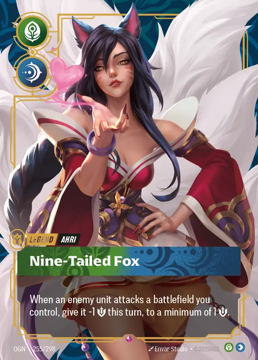 Ahri Nine-Tailed Fox [OGN-255]