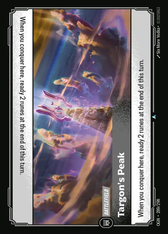 Targon's Peak [OGN-289]