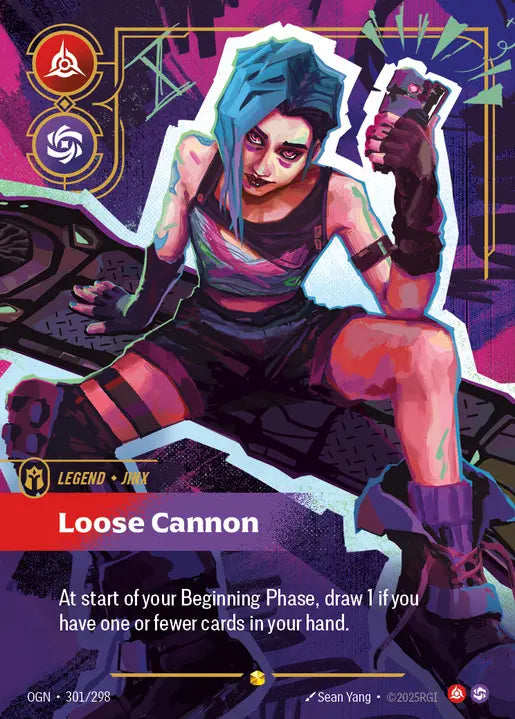 Jinx Loose Cannon [OGN-301] (Overnumber)