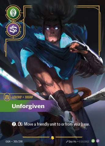 Yasuo Unforgiven [OGN-305] (Overnumber)