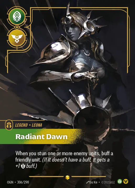 Leona Radiant Dawn [OGN-306] (Overnumber)