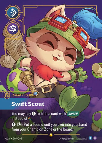 Teemo Swift Scout [OGN-307] (Overnumber)