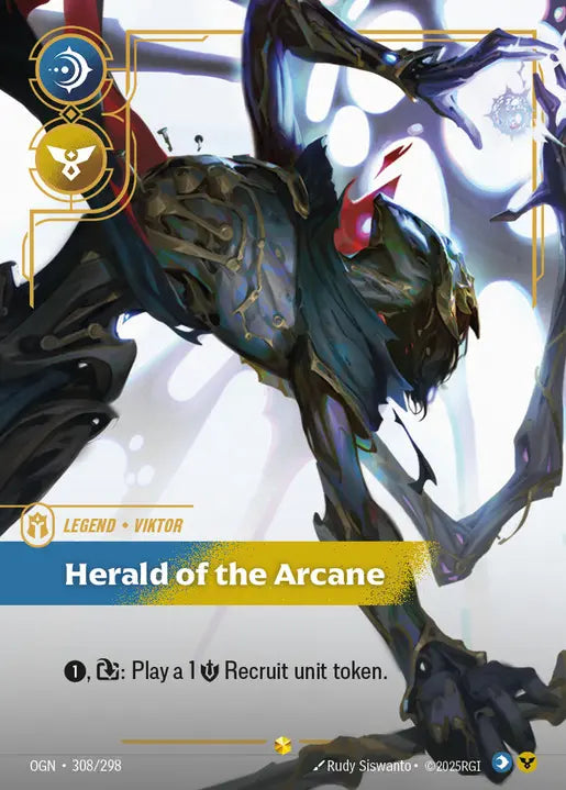 Viktor Herald of the Arcane [OGN-308] (Overnumber)