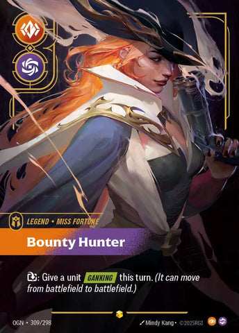 Miss Fortune Bounty Hunter [OGN-309] (Overnumber)