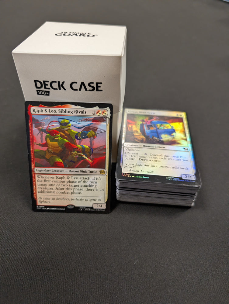 Battlegrounds Store Made Commander Deck - Raph & Leo, Sibling Rivals