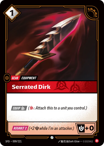 Serrated Dirk [SFD-009]