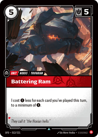 Battering Ram [SFD-012]