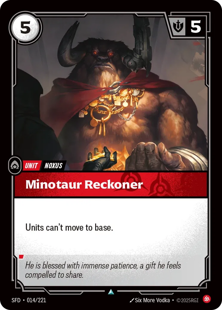 Minotaur Reckoner [SFD-014]