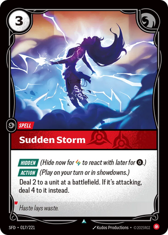 Sudden Storm [SFD-017]