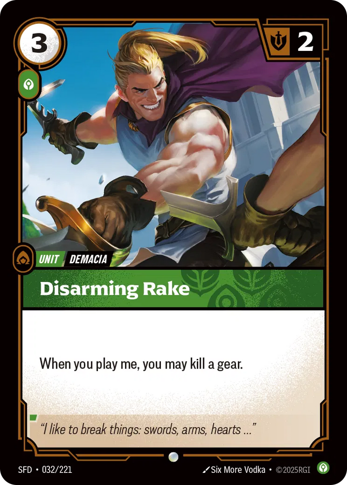 Disarming Rake [SFD-032]