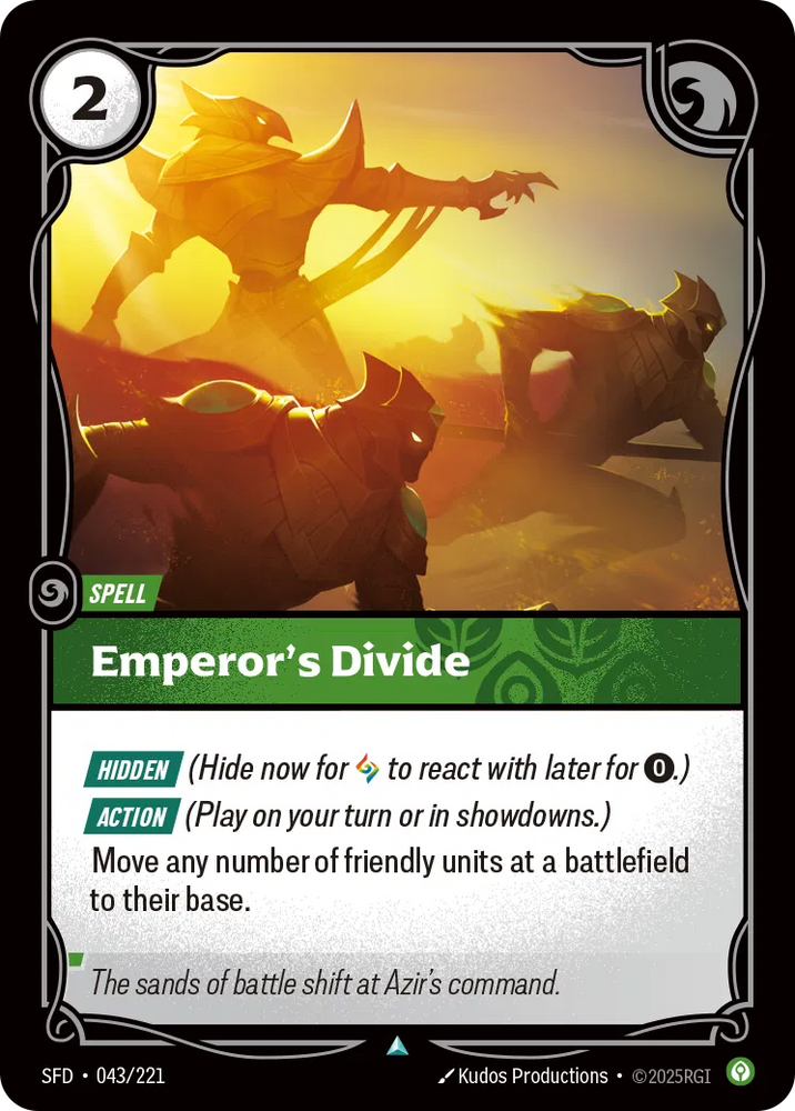 Emperor's Divide [SFD-043]