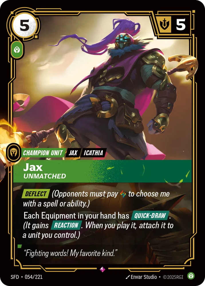Jax Unmatched [SFD-054]