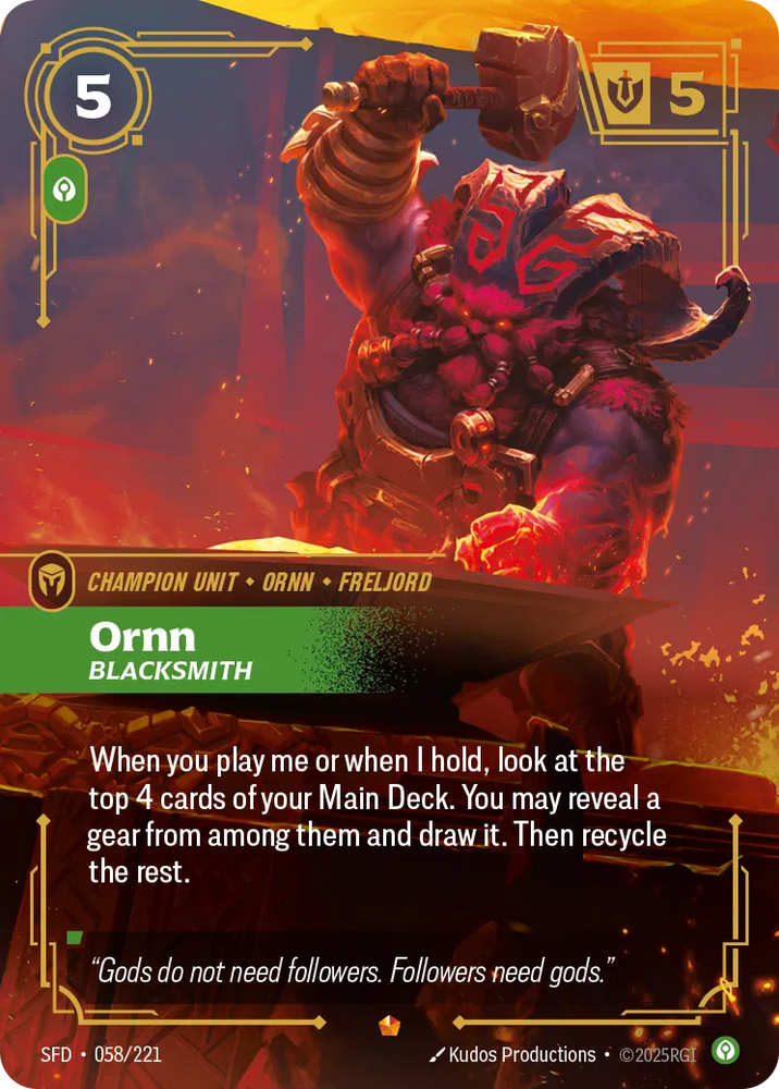 Ornn Blacksmith [SFD-058]
