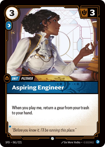 Aspiring Engineer [SFD-061]