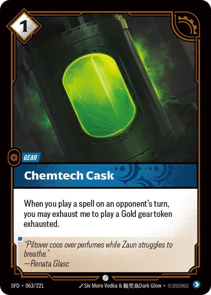 Chemtech Cask [SFD-063]