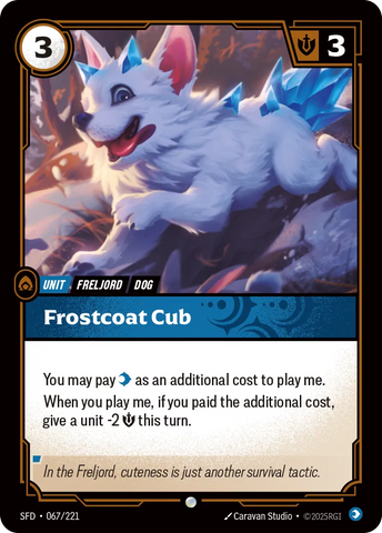 Frostcoat Cub [SFD-067]