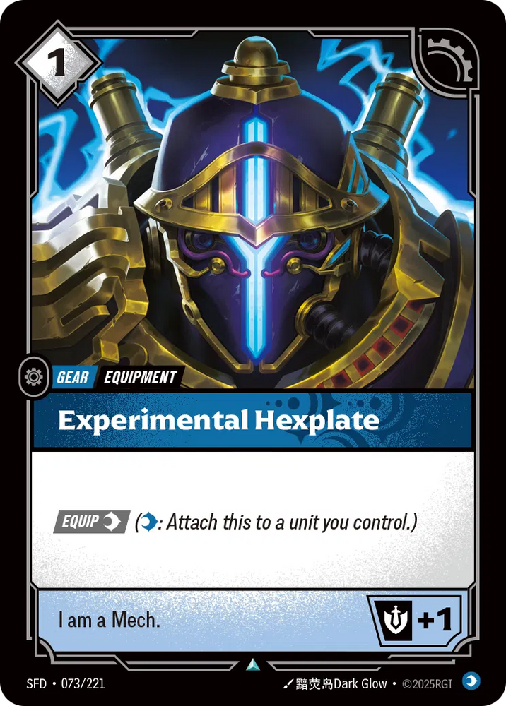 Experimental Hexplate [SFD-073]