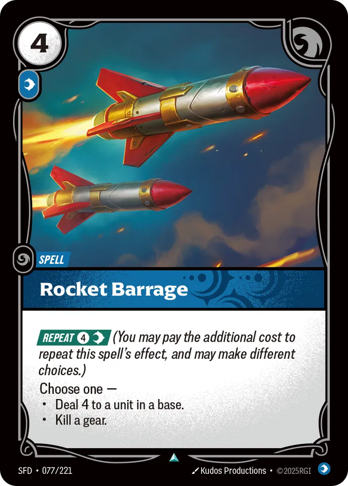 Rocket Barrage [SFD-077]