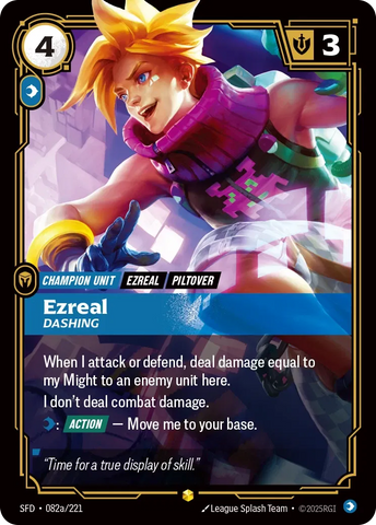 Ezreal Dashing [SFD-082a] (Alt Art)