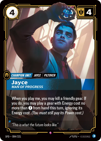 Jayce Man of Progress [SFD-084]