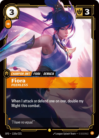 Fiora Peerless [SFD-110a] (Alt Art)