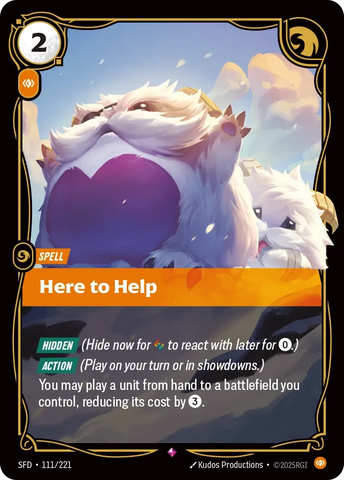Here to Help [SFD-111]