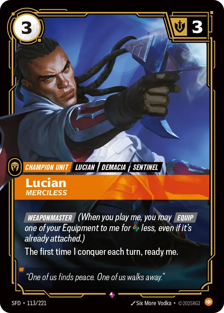 Lucian Merciless [SFD-113]