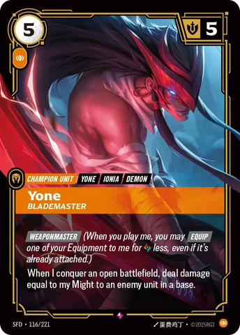 Yone Blademaster [SFD-116]