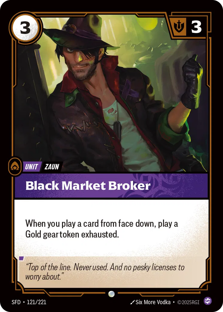 Black Market Broker [SFD-121]