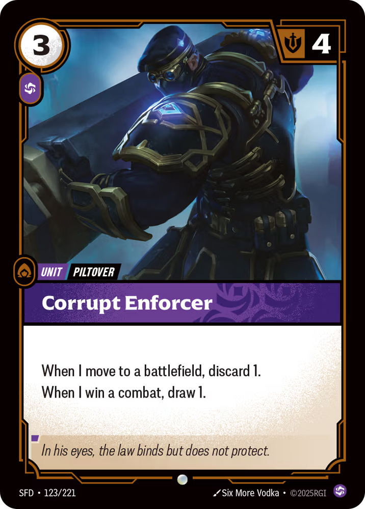 Corrupt Enforcer [SFD-123]