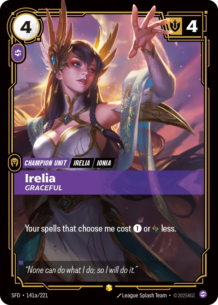 Irelia Graceful [SFD-141a] (Alt Art)