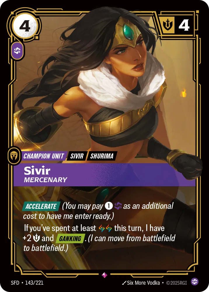 Sivir Mercenary [SFD-143]